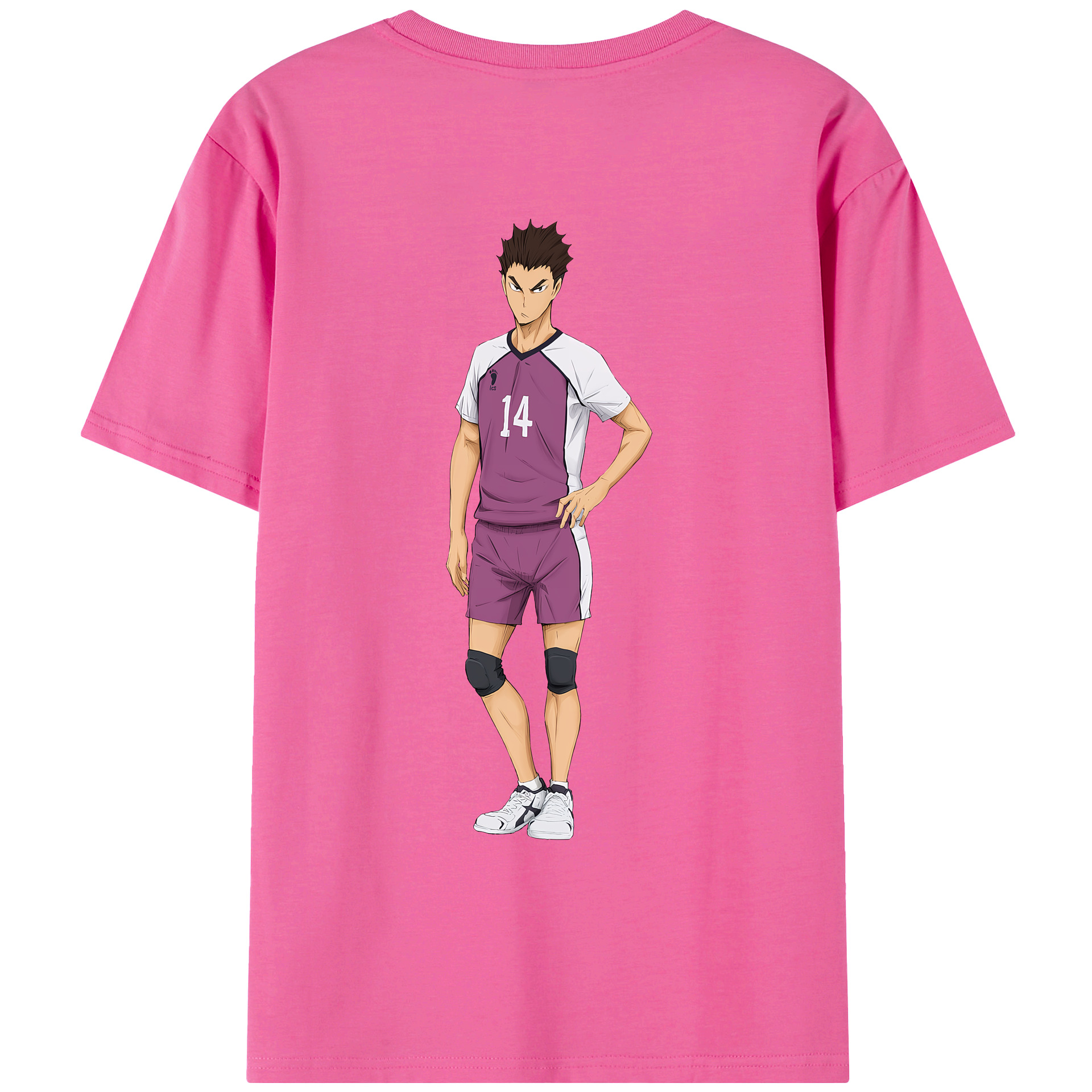 （画像用） ハイキュー!! Haikyu!! レディース半袖Tシャツ(バックプリント)
